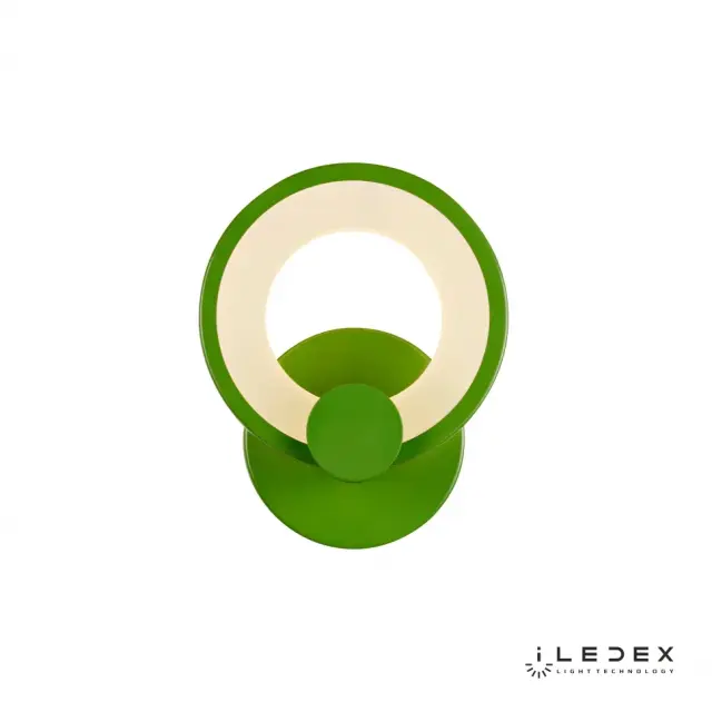Бра iLedex A001/1 Green RING — зеленый