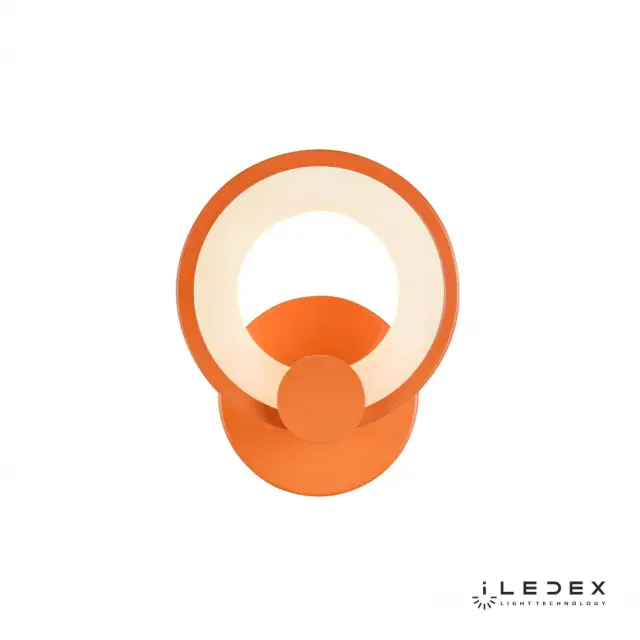 Бра iLedex A001/1 Orange RING — оранжевый, ракурс 2