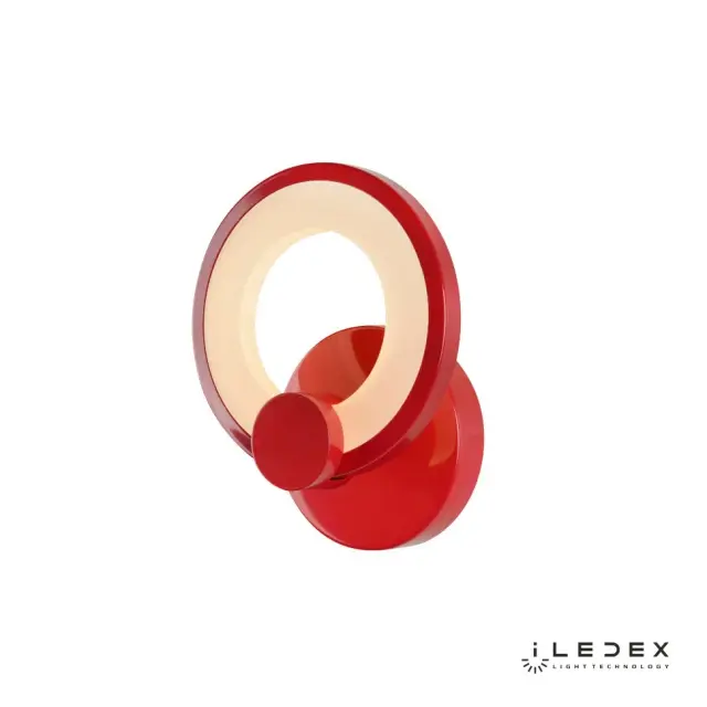 Бра iLedex A001/1 Red RING — красный
