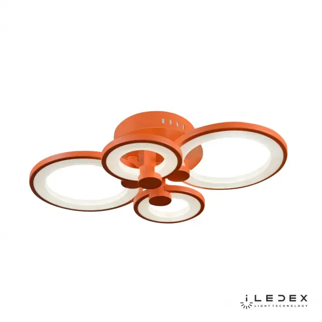 Люстра iLedex A001/4 ORANGE RING — оранжевый