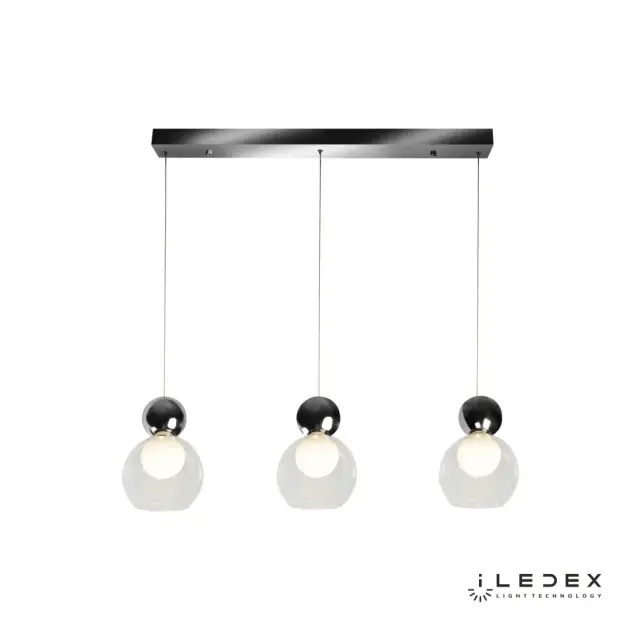 Светильник iLedex C4476-3L CR BLOSSOM — хром