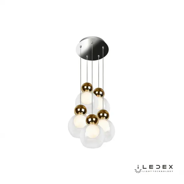 Светильник iLedex C4476-5R GL BLOSSOM — золотой