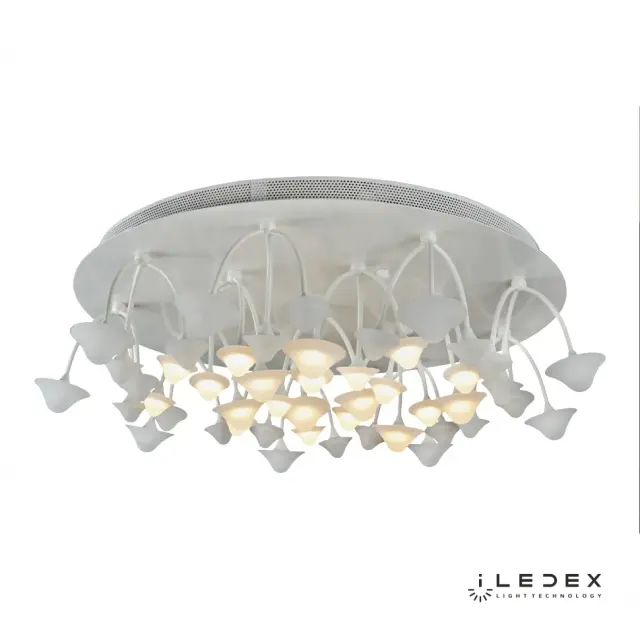 Светильник iLedex C50068/16Y WH DARNER — белый, ракурс 3