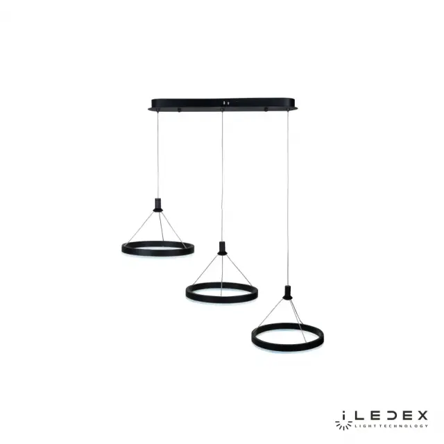 Светильник iLedex D075-3 BK LIBRA — черный