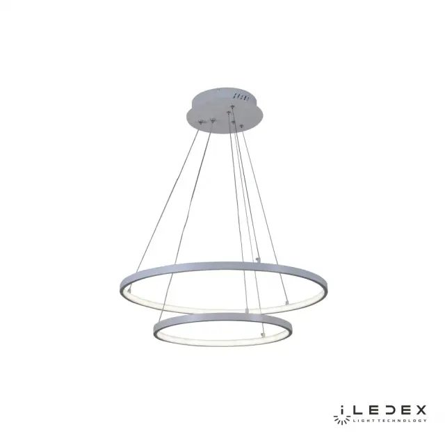 Светильник iLedex D098-2 (600x400) WH AXIS — белый, ракурс 2