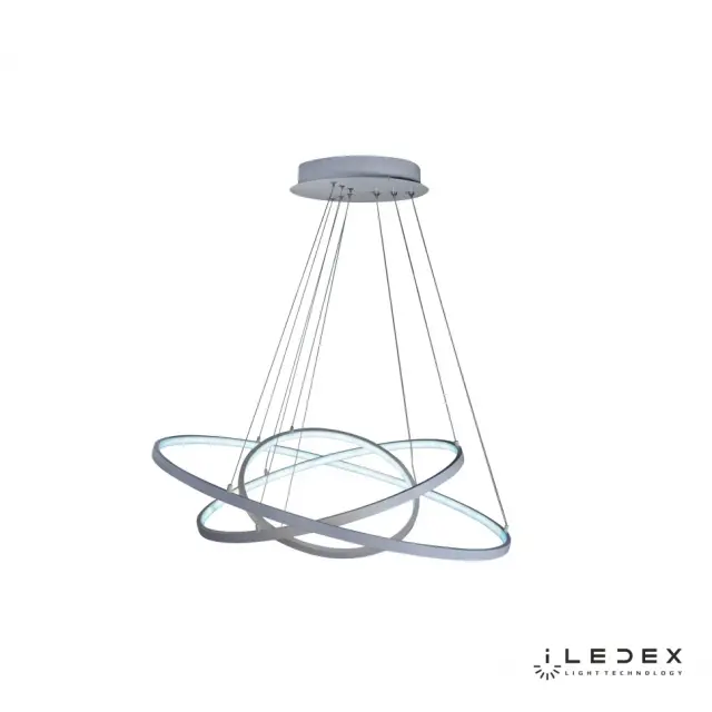 Светильник iLedex D098-3 (800x600x400) WH AXIS — белый, ракурс 5