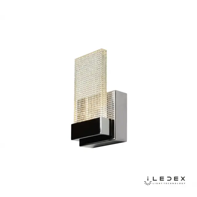 Бра iLedex D4411-1 CR PIXEL — хром, ракурс 3