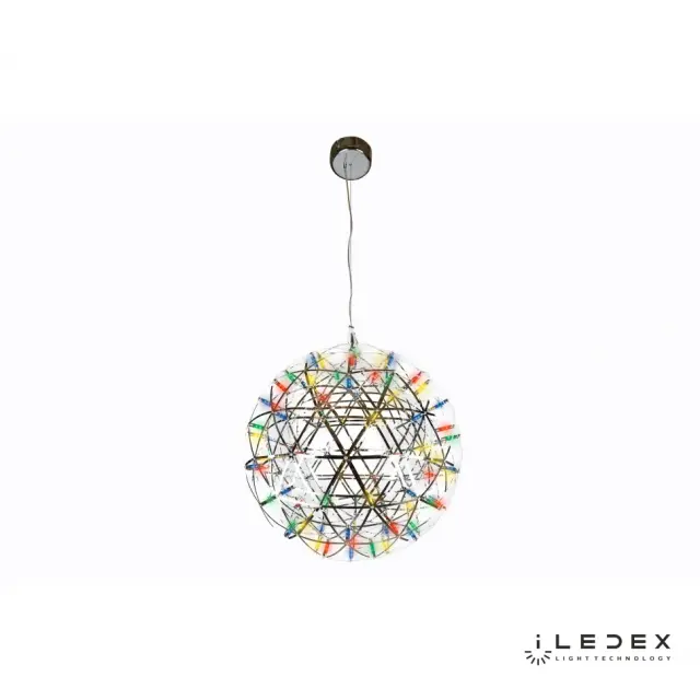 Люстра iLedex FG 600-92 RGB CR STRATOSPHERE — хром, ракурс 2