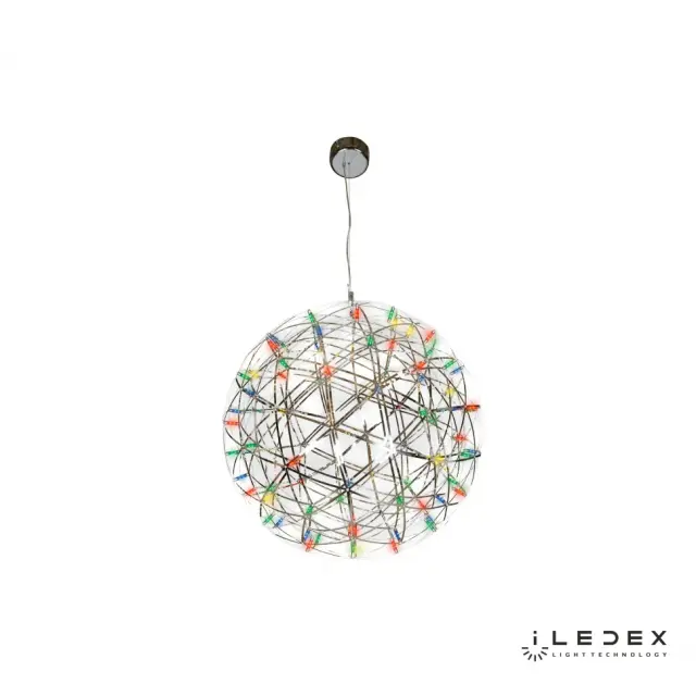 Люстра iLedex FG 800-92 RGB CR STRATOSPHERE — хром, ракурс 2