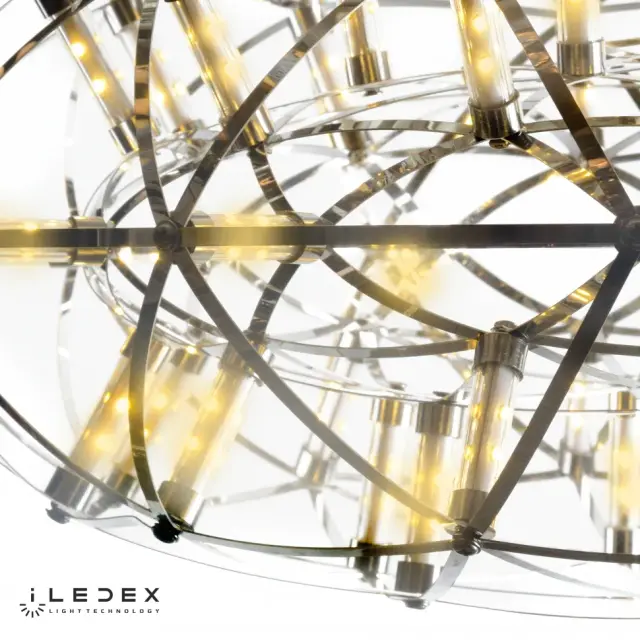 Люстра iLedex FTG-400-50 CR STRATOSPHERE — хром, ракурс 3