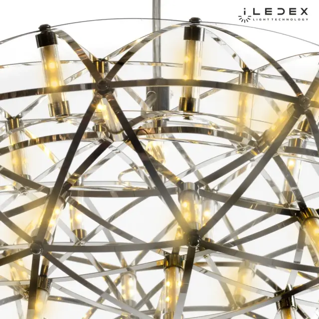Люстра iLedex FTG-400-50 CR STRATOSPHERE — хром, ракурс 4