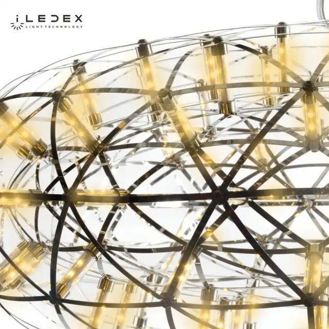 Люстра iLedex FTG-600-92 CR STRATOSPHERE — хром, ракурс 3