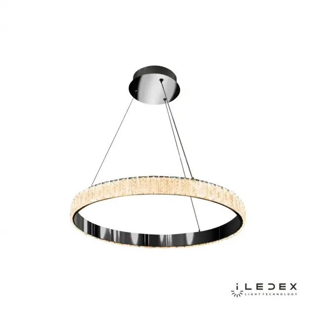 Светильник iLedex MD7212-36A CR CRYSTAL ICE — хром, ракурс 2