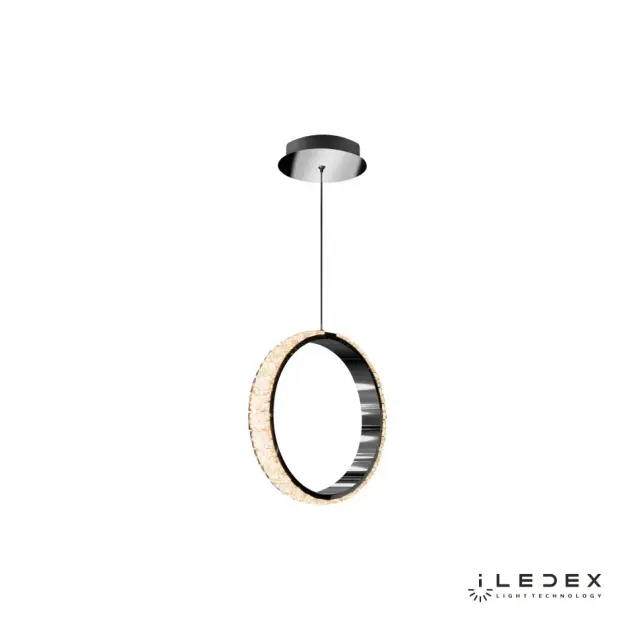 Светильник iLedex MD7216-1 CR CRYSTAL ICE — хром, ракурс 2