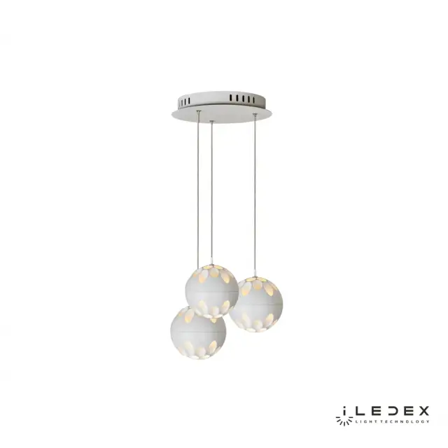 Светильник iLedex P1009-3 WH MOB — белый