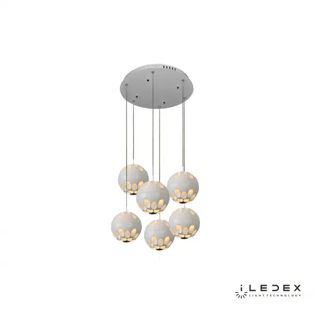 Светильник iLedex P1009-6 WH MOB — белый, ракурс 2