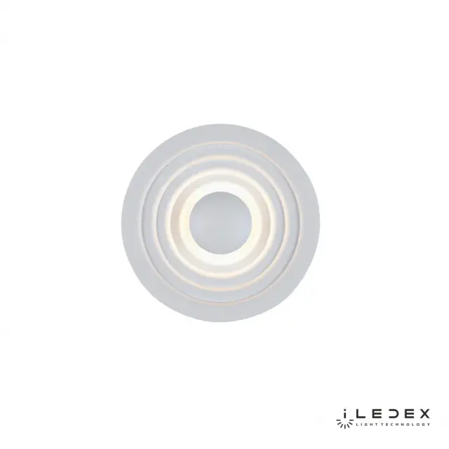 Бра iLedex SMD-926306 WH-3000K ECLIPSE — белый, ракурс 2