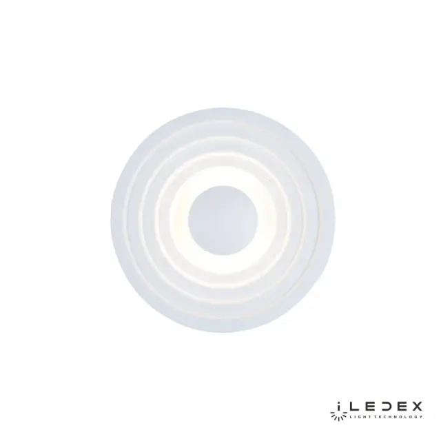Бра iLedex SMD-926312 WH-3000K ECLIPSE — белый, ракурс 2