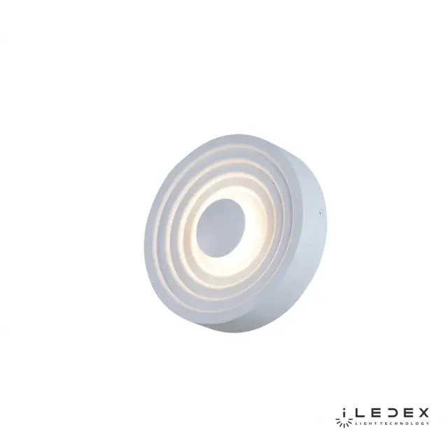 Бра iLedex SMD-926312 WH-3000K ECLIPSE — белый, ракурс 3