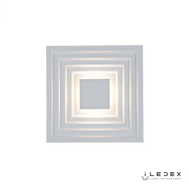 Бра iLedex SMD-926412 WH-3000K ECLIPSE — белый, ракурс 2