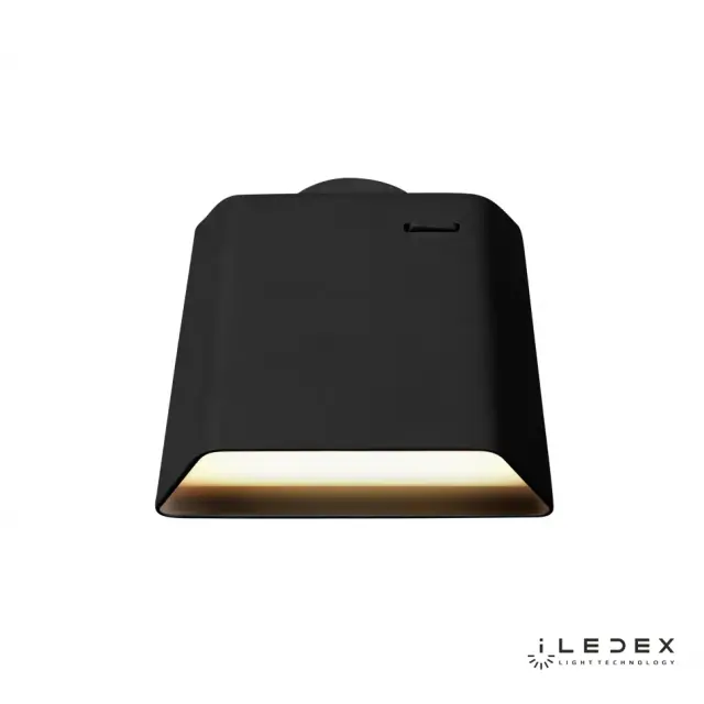 Бра iLedex W1031 BK CRUNK — черный, ракурс 2