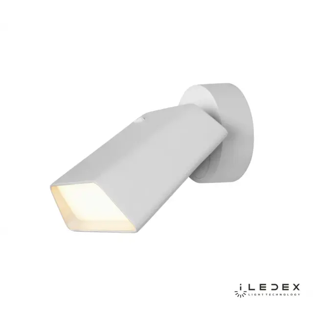 Бра iLedex W1031 WH CRUNK — белый, ракурс 3
