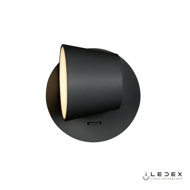 Бра iLedex W1118-1S BK FLEXIN — черный, ракурс 5