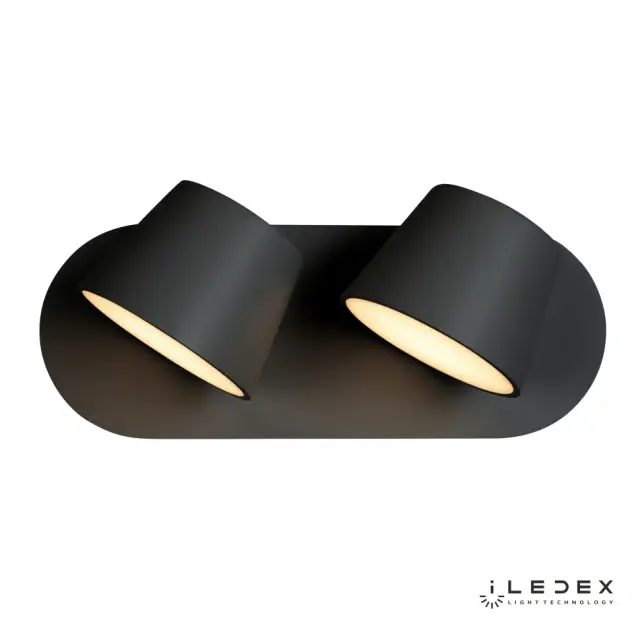 Бра iLedex W1118-2AS BK FLEXIN — черный