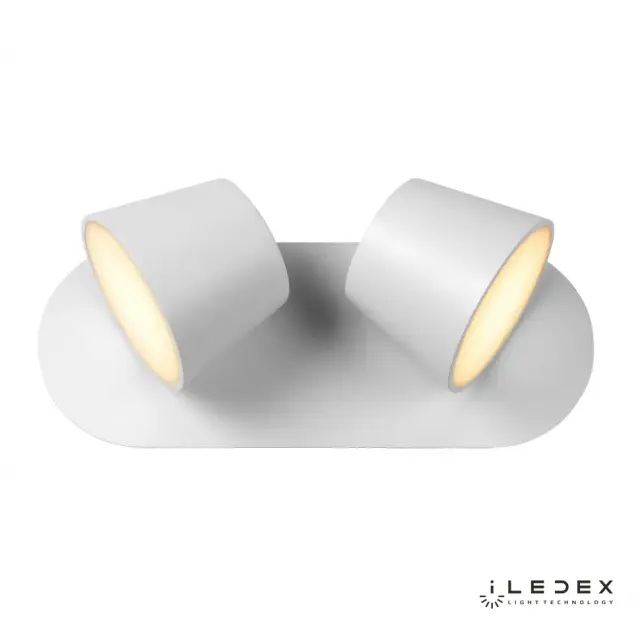 Бра iLedex W1118-2AS WH FLEXIN — белый, ракурс 3