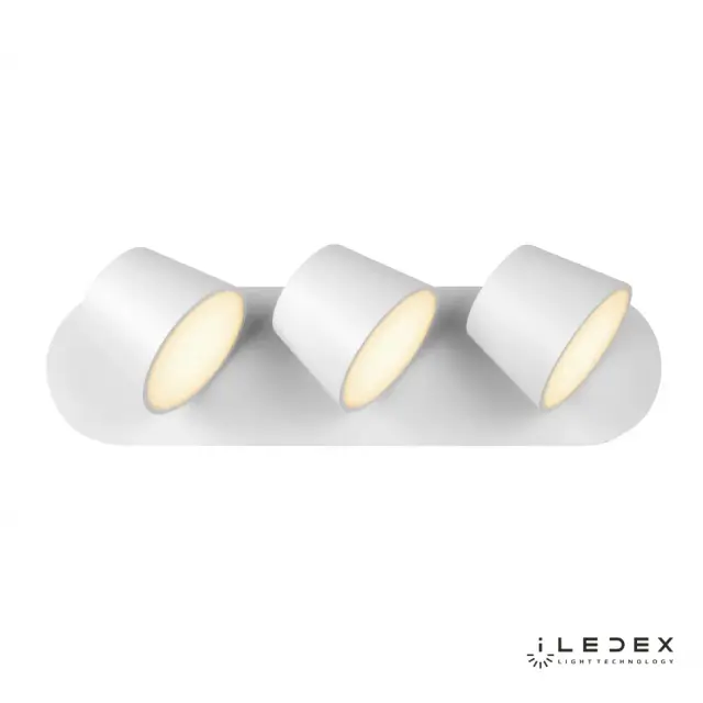 Бра iLedex W1118-3AS WH FLEXIN — белый, ракурс 4