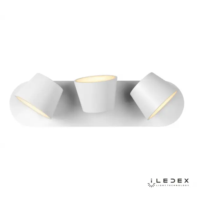 Бра iLedex W1118-3AS WH FLEXIN — белый, ракурс 5