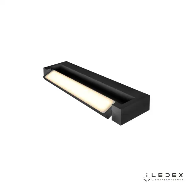 Бра iLedex W1173-1 BK FIREFOX — черный, ракурс 5
