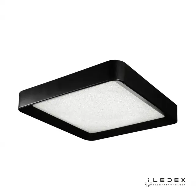 Светильник iLedex WL X8839-500x500 BK STARDUST — черный, ракурс 2