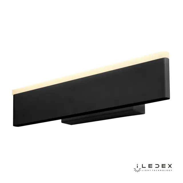 Бра iLedex WLB8270 BK TWIRL — черный, ракурс 3