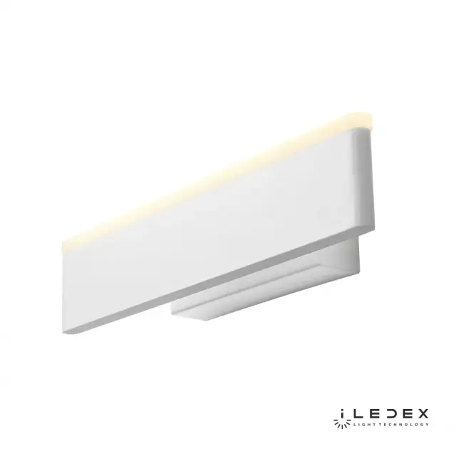 Бра iLedex WLB8270 WH TWIRL — белый, ракурс 3