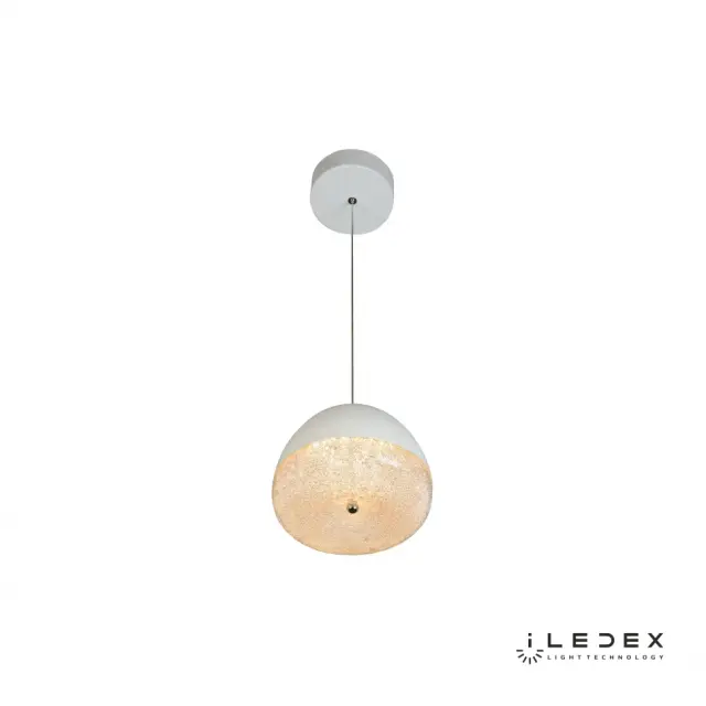 Светильник iLedex WLD8885-1 WH FLAKE — белый, ракурс 2