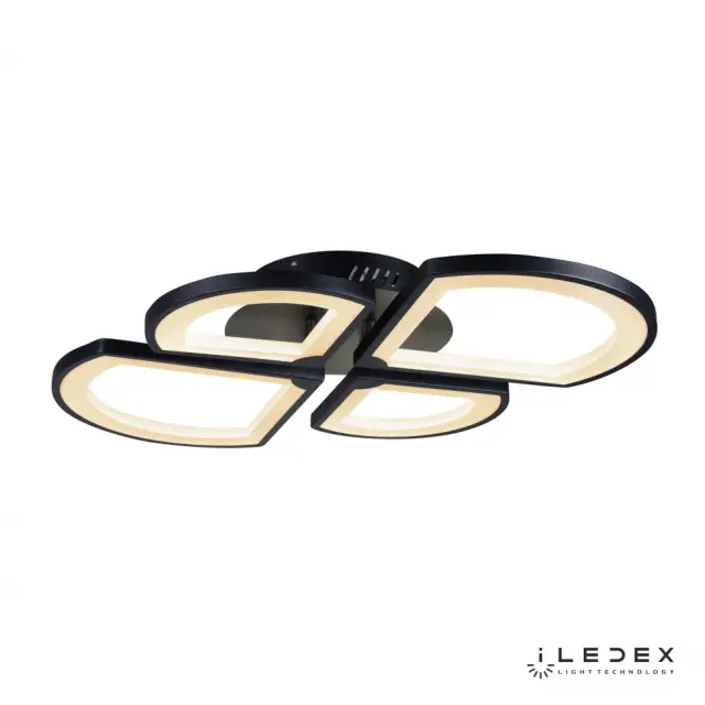 Люстра iLedex X024-4 BK RIVER — черный