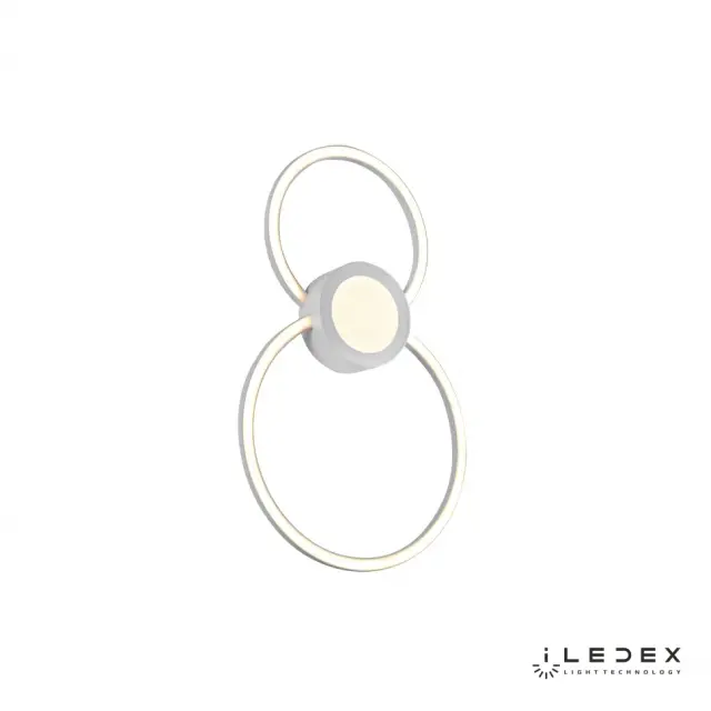Бра iLedex X046324 24W 3000K WH GALAXY — белый, ракурс 2