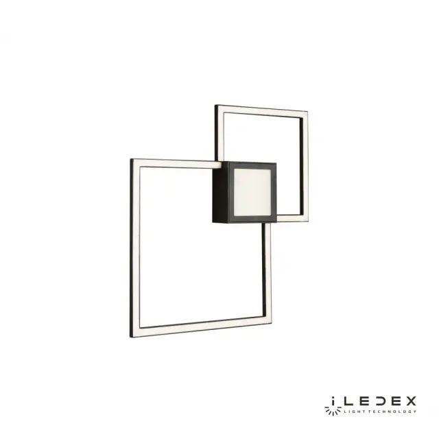 Бра iLedex X046424 24W 3000K BK GALAXY — черный