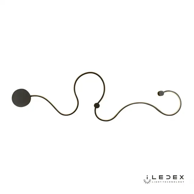Бра iLedex X054316 BK LAUNCH — черный