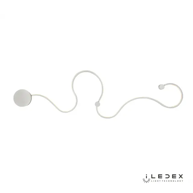Бра iLedex X054316 WH LAUNCH — белый, ракурс 2