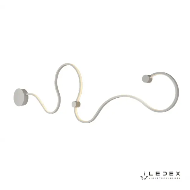 Бра iLedex X054316 WH LAUNCH — белый, ракурс 3