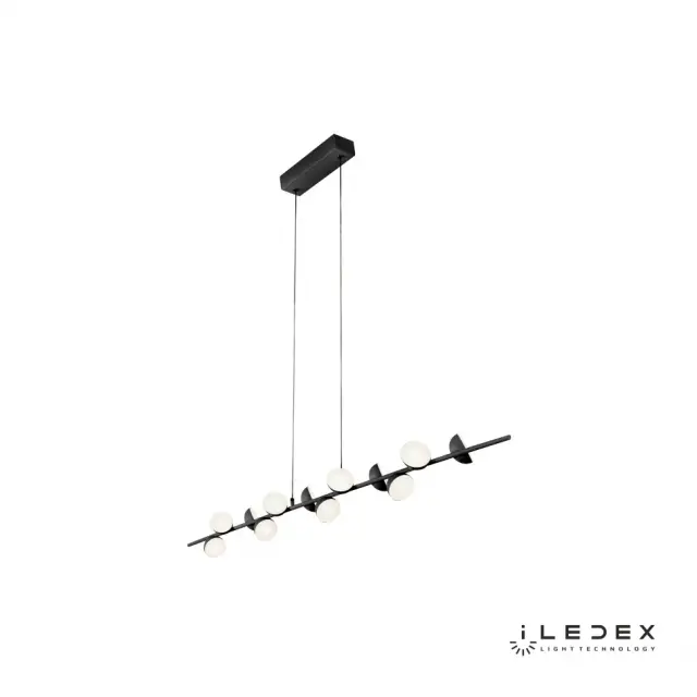 Светильник iLedex X088136 BK INEFABLE — черный, ракурс 2