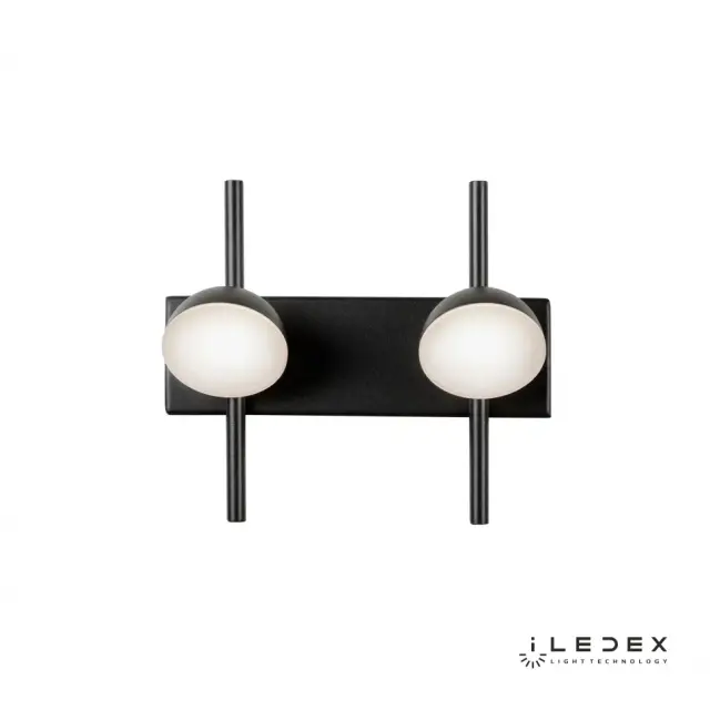 Бра iLedex X088206 6W BK INEFABLE — черный, ракурс 2