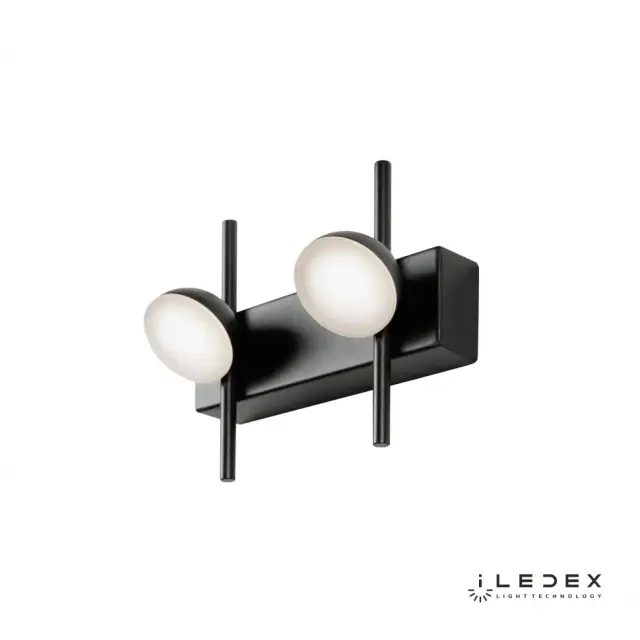 Бра iLedex X088206 6W BK INEFABLE — черный, ракурс 3