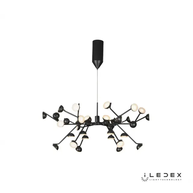 Люстра iLedex X088301-100 BK INEFABLE — черный