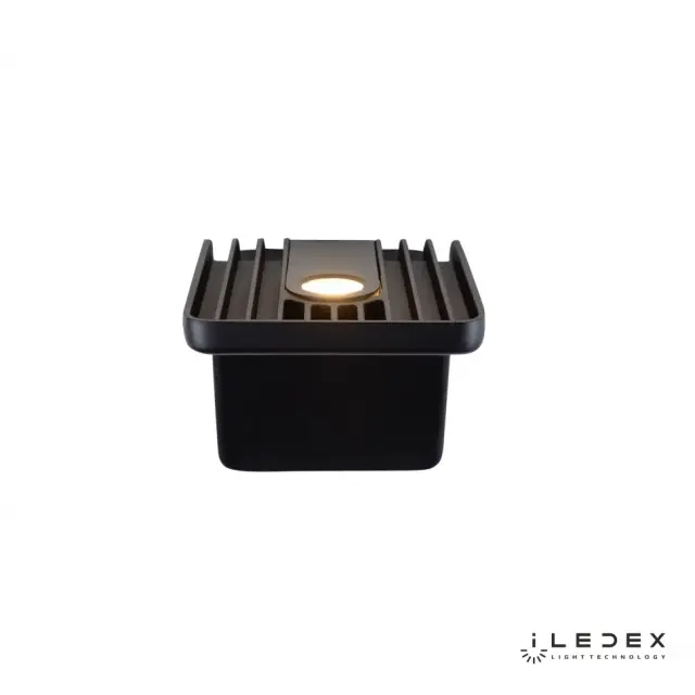 Бра iLedex ZD8006-10W BK SCOOP — черный, ракурс 2