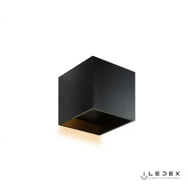 Бра iLedex ZD8086L-6W BK DICE — черный, ракурс 2