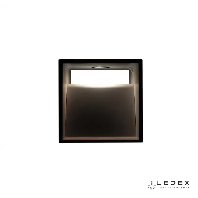 Бра iLedex ZD8086L-6W BK DICE — черный, ракурс 4