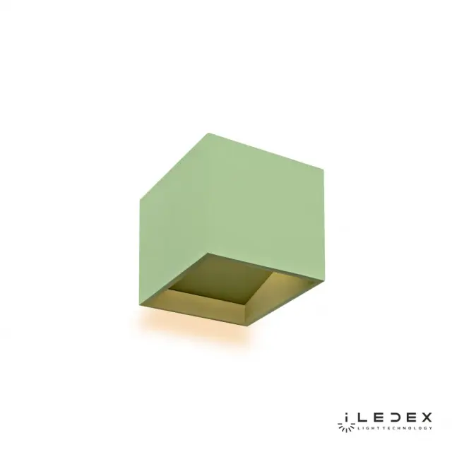 Бра iLedex ZD8086L-6W GR DICE — зеленый, ракурс 2
